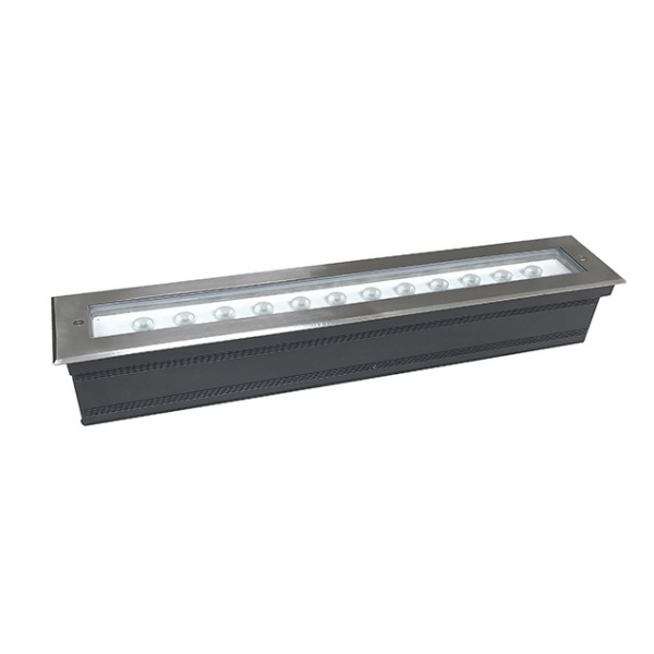 Sleek Outdoor LED Linear Buried Lights