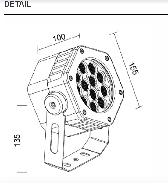 High-Powered LED Outdoor Flood Light