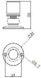 Mini LED cabinet spot light