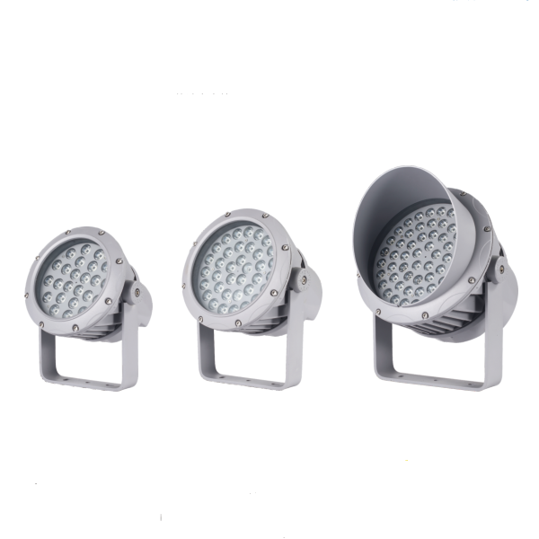 LED flood light for building facade