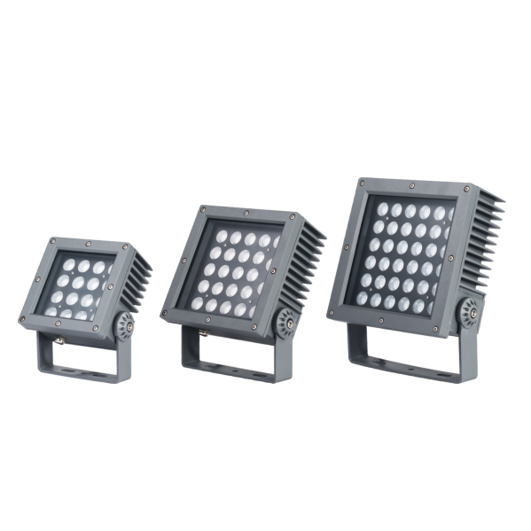 LED flood lighting fixture