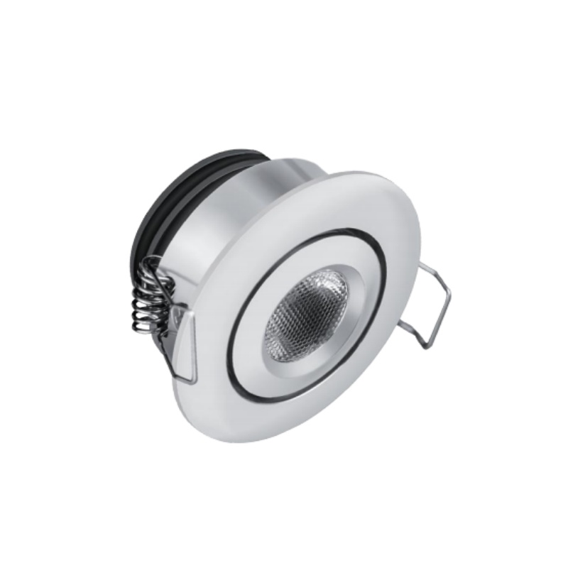 1W Recessed LED Cabinet Spotlight for Display Cabinet Lighting