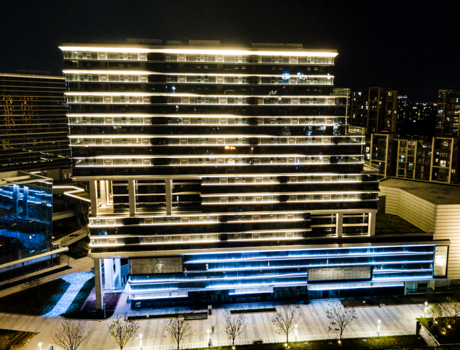 Suzhou Hotel Facade Lighting Project | LED Linear Light Architectural Lighting Solution