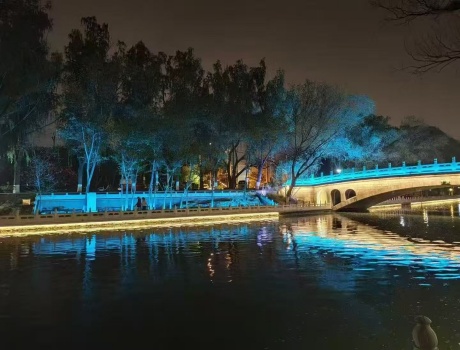 Wuxi Riverfront Lighting Project with LED Wall Washers
