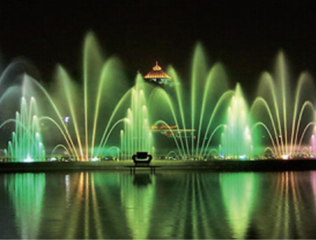 How to Design Fountain Lighting with DMX512 RGB Underwater Lights
