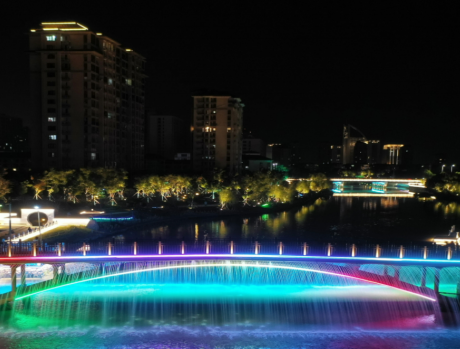 Bridge RGB LED Wall Washer Project | DMX512 Architectural Lighting