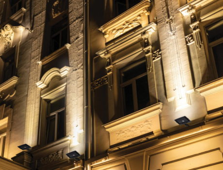 LED flood light for building facade lighting