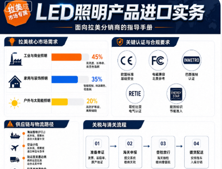 Cómo importar iluminación LED desde China: guía práctica para distribuidores latinoamericanos
