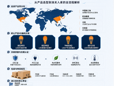Como importar iluminação LED da China: guia prático para distribuidores brasileiros